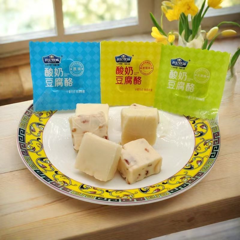 世纪牧场酸奶豆腐酪酥软香甜内蒙古特产儿童成人休闲零食真空包装