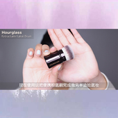 hourglassRetractable 伸缩粉底刷矿物粉底刷粉饼刷化妆刷 Kabuki