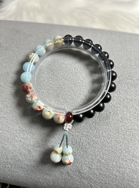 黑檀木手链手串礼品文玩黑檀木