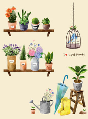 韩国卫生间浴室瓷砖墙防水贴纸冰箱装饰贴画双面图案玻璃贴可移除