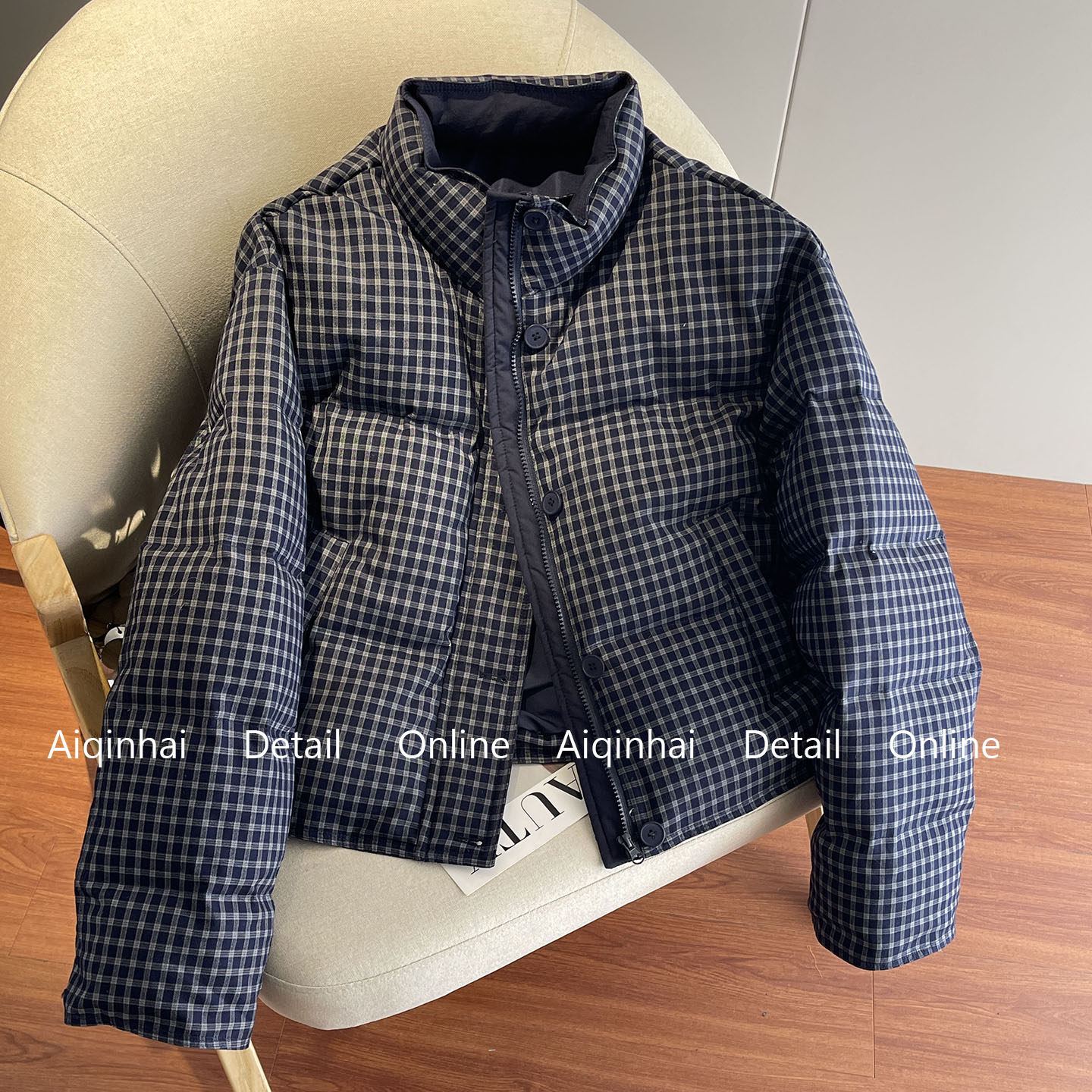 韩系小香风格纹羽绒服女冬季新款时尚手套保暖立领90白鸭绒短外套,女装/女士精品,羽绒服,淘宝优惠券,粉丝福利购,淘宝优惠卷