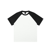 休闲运动纯棉短袖 丛林老虎基础款 美式 T恤男女2026夏季 纯色插肩袖