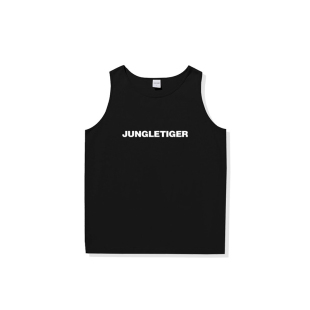 t恤篮球上衣 街头潮牌运动无袖 丛林老虎基础款 Logo印花背心男夏季