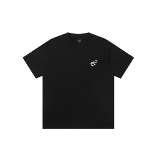 街头重磅t恤 潮牌美式 丛林老虎胸前小标logo印花短袖 男女2026夏季