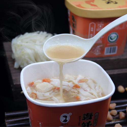 桂芙人防城港海鲜粉 广西米粉 与螺蛳粉风味不同的冲泡即食米粉