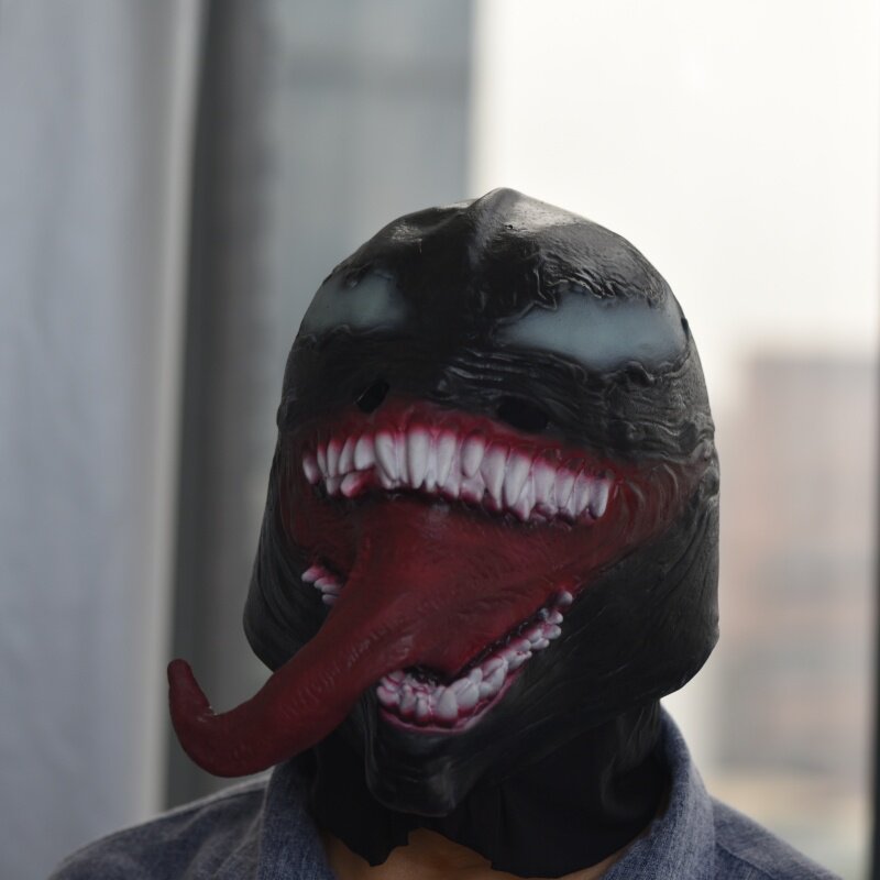 乳胶毒液2面具cosplay复联4英雄