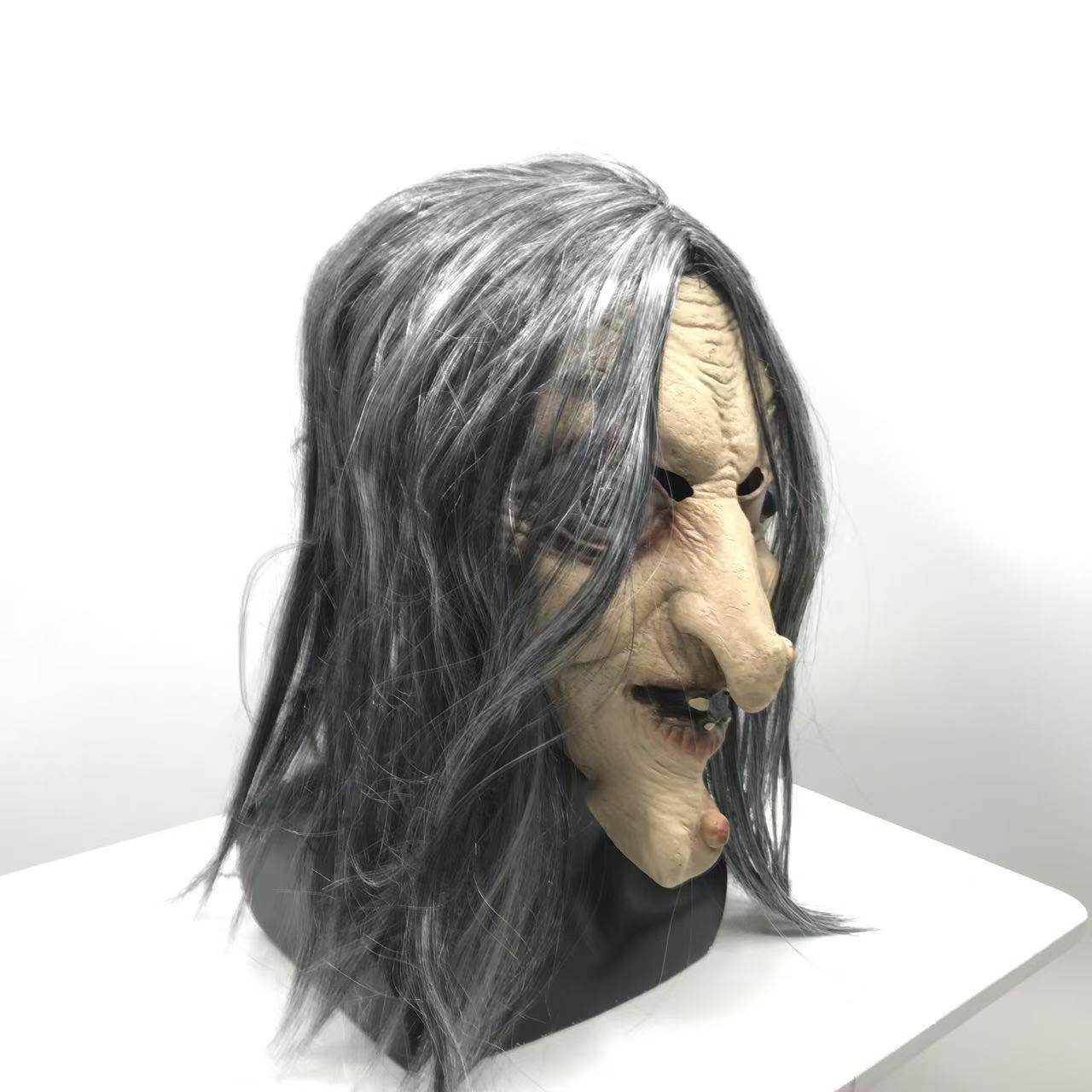 万圣节恐怖老巫婆面具