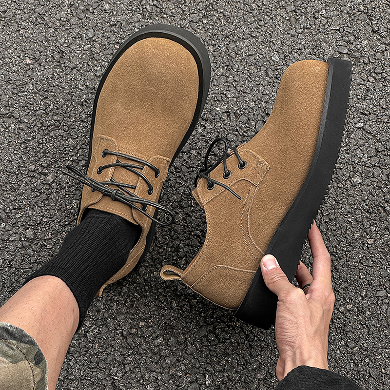 cleanfit小众德比鞋男款真皮