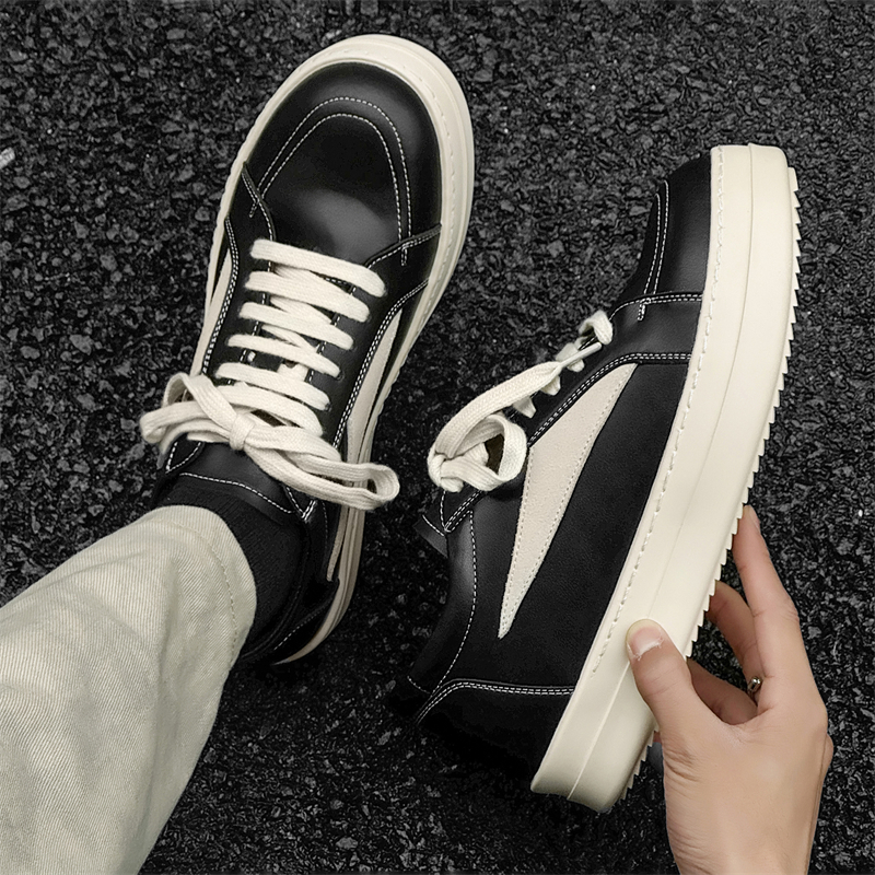 cleanfit美式RO倒三角潮牌板鞋男