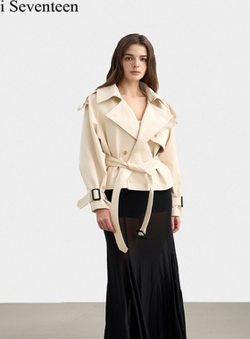 【PINI 17长期主义】AW25 短款白色廓形风衣