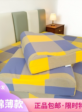 乳胶枕枕套27x44儿童30x50学生35x5540x60成人全棉水洗棉薄款枕套