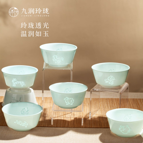景辰十二生肖米饭碗高颜值易清洗