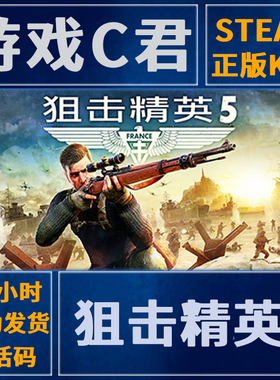 Steam正版游戏 狙击精英 5 Sniper Elite 5 激活码 国区全球cdKey