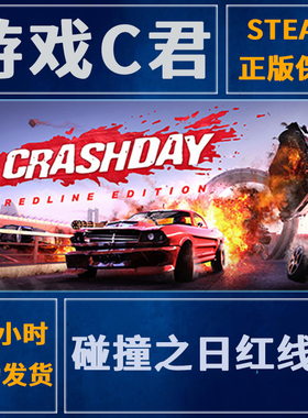 Steam正版游戏碰撞之日红线版 Crashday Redline Edition 全球Key