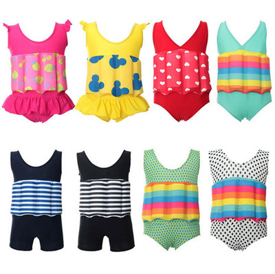baby girl swimwear floating swimsuit one-piece kids float