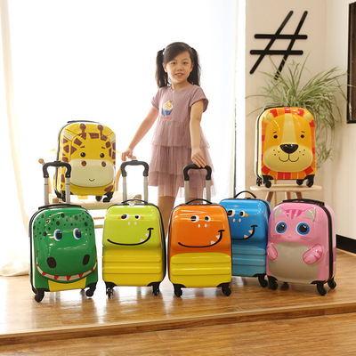 18inch kids trolley luggage travel suitcase rolling case boy