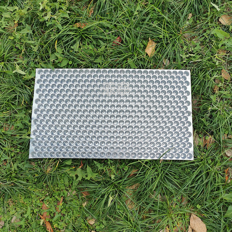 pvc手抛秧盘抛秧水稻盘人工育苗盘加厚白色一级塑料透明434孔秧盘