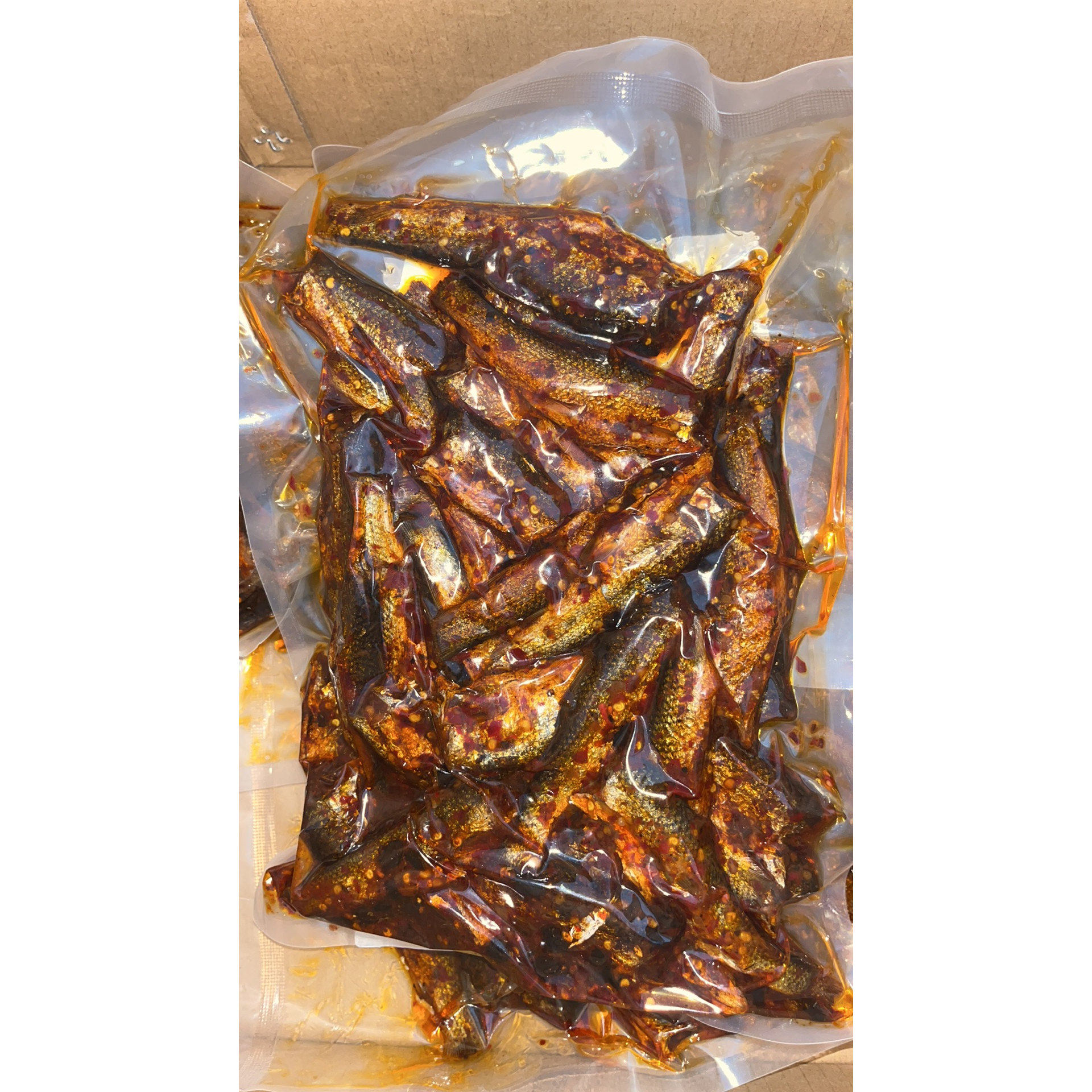 湖南特产清酒吧夜宵商用袋装香辣手撕鱼下饭下酒菜即食零食香酥鱼