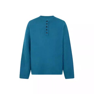 美洋MEIYANG 反光板六号针织衫 康赛妮真丝羊绒|半排扣毛衣