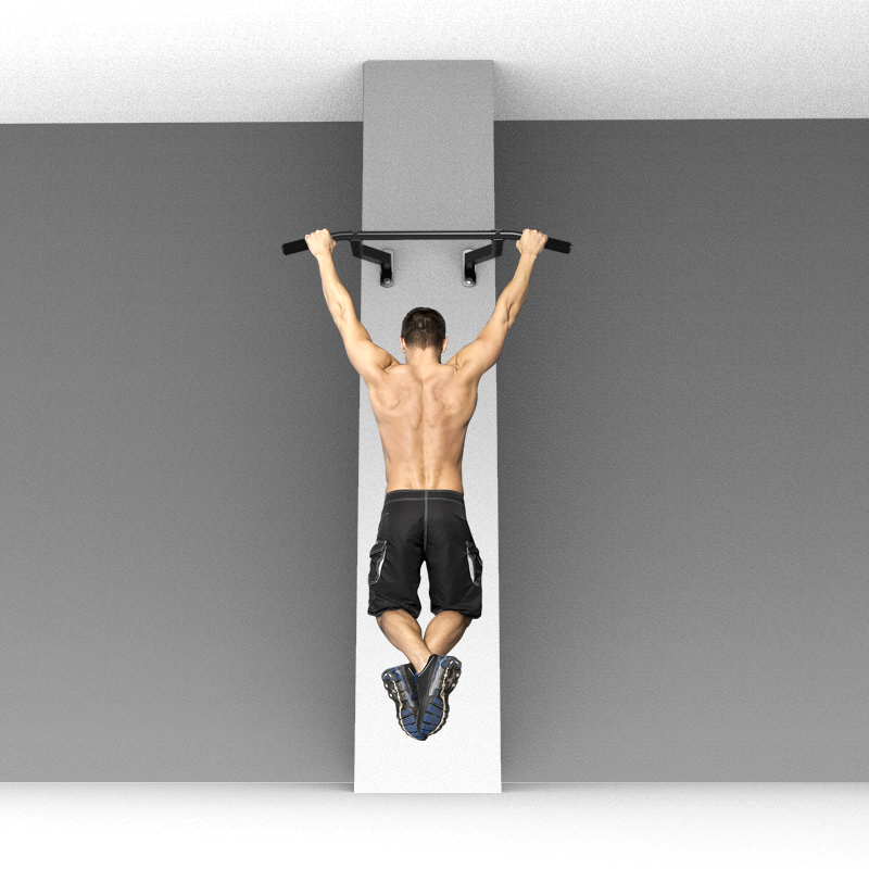 东际房梁房柱安装引体向上单杠架子室内家用健身单杆练臂力肌肉