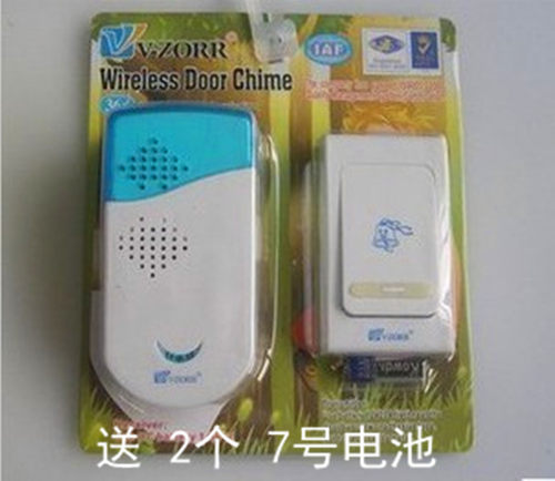 正品无线直流遥控家用门铃电池