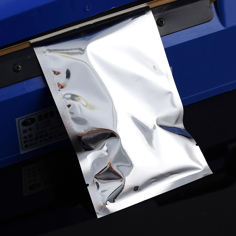 镀铝平口袋新料铝箔袋尺寸厚度定制食品茶叶药材自封包装袋