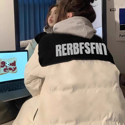 羽绒棉服oversize潮棉袄外套