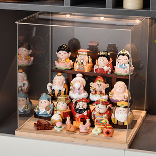 各路神仙财神爷摆件玄关客厅酒柜装饰品店铺开业新房乔迁礼品手办