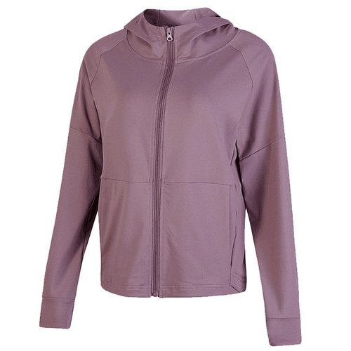 休闲运动外套夹克宽松拉链开衫帅气连帽健身上衣瑜伽服女长袖秋冬