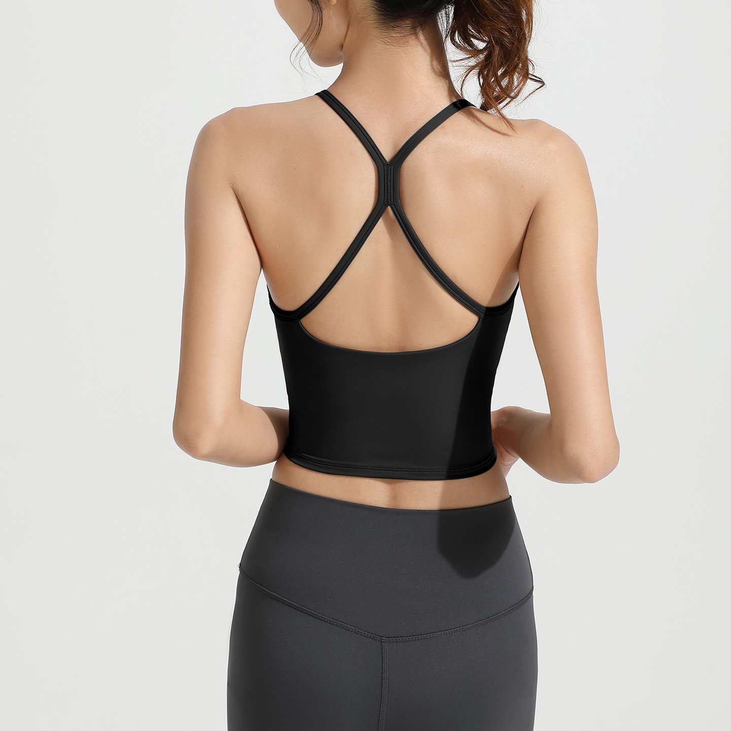 2025新款运动内衣女裸感一体式美背文胸跑步健身训练瑜伽背心,运动/瑜伽/健身/球迷用品,瑜伽内衣,淘宝优惠券,粉丝福利购,淘宝优惠卷