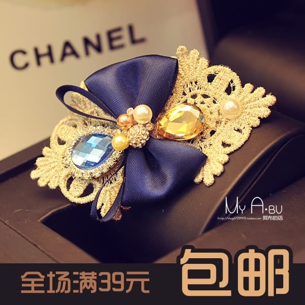 Accessoire coiffure en dentelle - Ref 1202309 Image 1