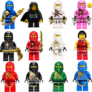 幻影忍者系列全套初代-19季主角人仔拼装积木玩具男反派双面国产9