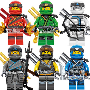 第8季双面积木幻影忍者加满都之子经典劳埃德赞凯杰初代人仔玩具9