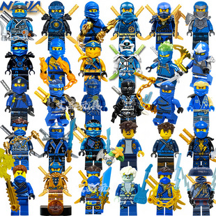 JAY杰暗黑初代 合集拼神龙崛起积木玩具国产幻影忍者配件头发 19季