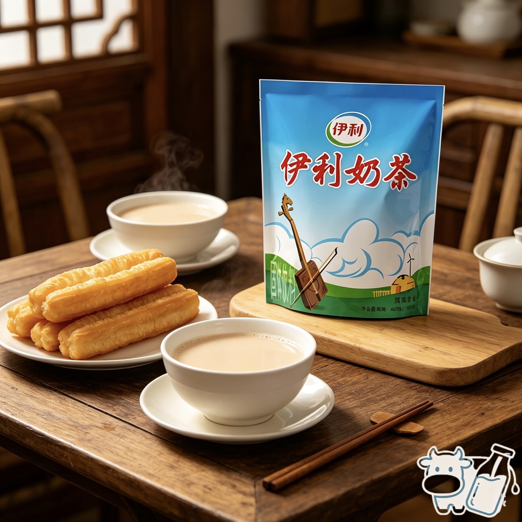 伊利奶茶400g咸味奶茶粉冲饮品