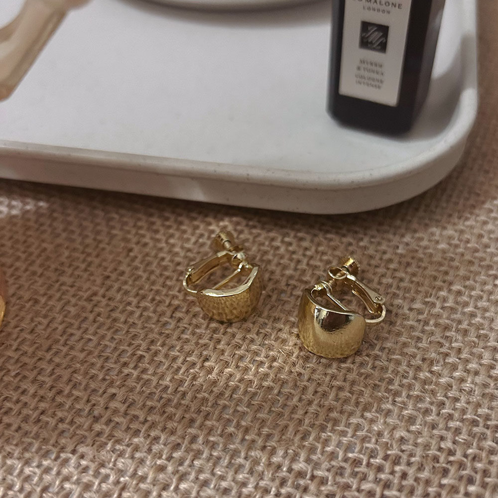 【实拍】甜酷复古金属耳钉耳夹