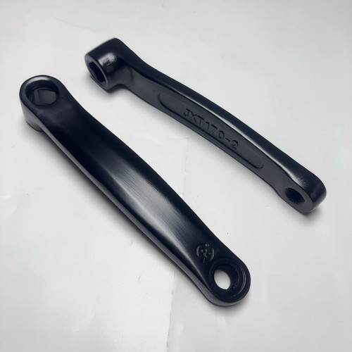 170型14mm脚踏孔健身动感单车曲柄摆臂脚拐配件运动健身车曲柄