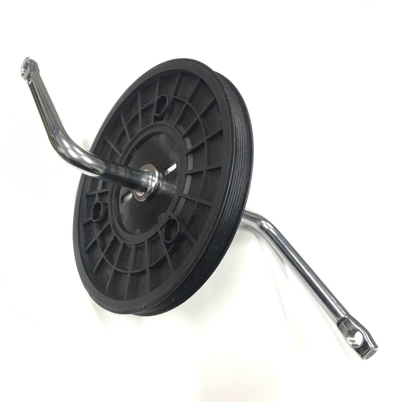 动感单车 脚拐 曲柄 皮带盘 健身车配件 20cm 22 23 24cm皮带盘