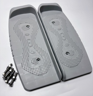 18cm孔距背面平踏步機(jī)橢圓機(jī)健身運(yùn)動(dòng)器材塑料腳踏板15.8x39.3cm