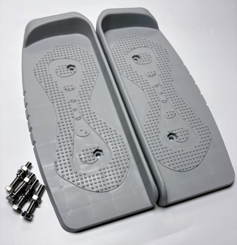 18cm孔距背面平踏步机椭圆机健身运动器材塑料脚踏板15.8x39.3cm