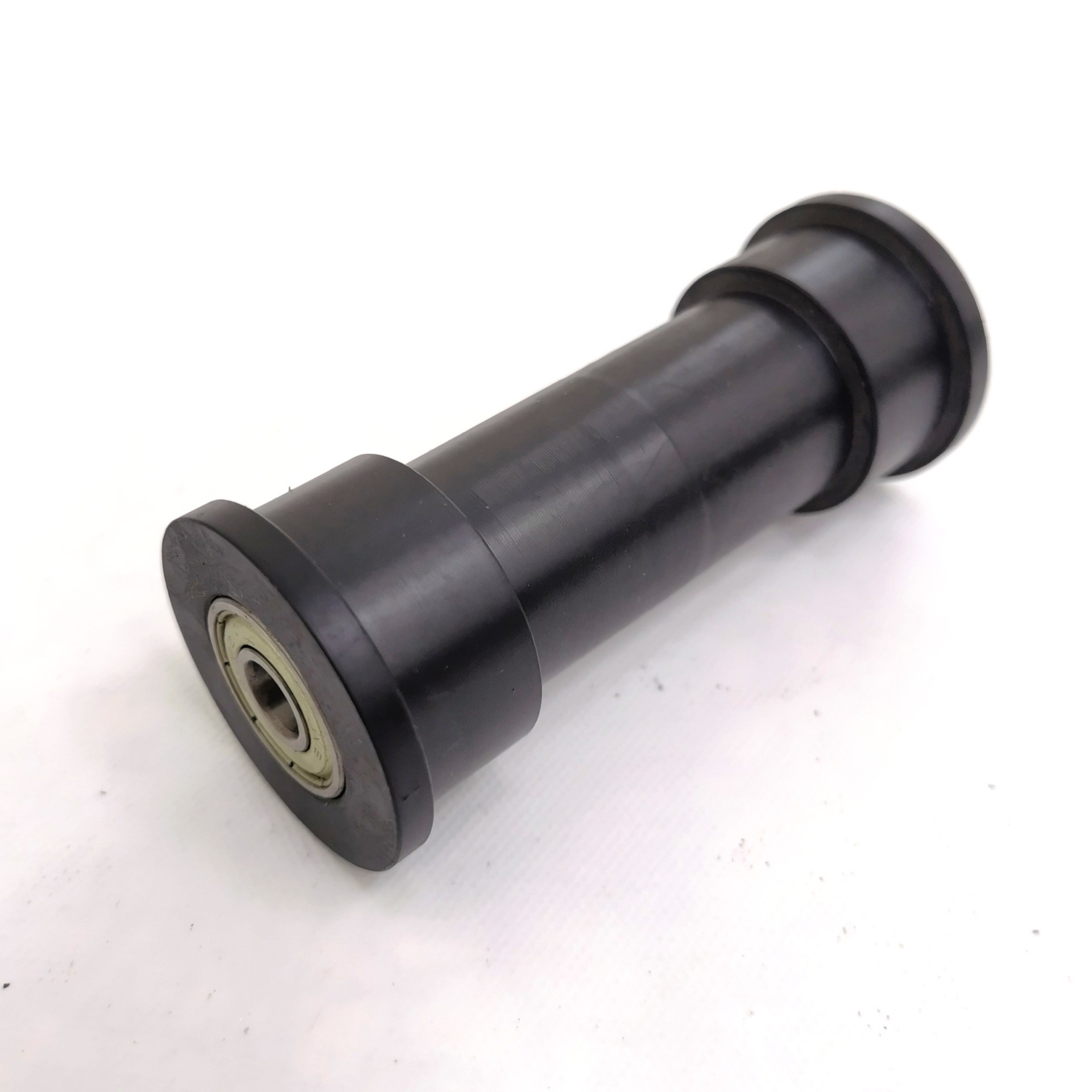 8cm杆子用划船机健腹机滑轮零件轴承轮塑料轮健身运动划船机滚轮