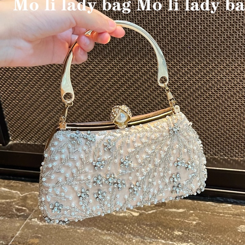喜妈妈婚宴手包新娘婚礼手拎包