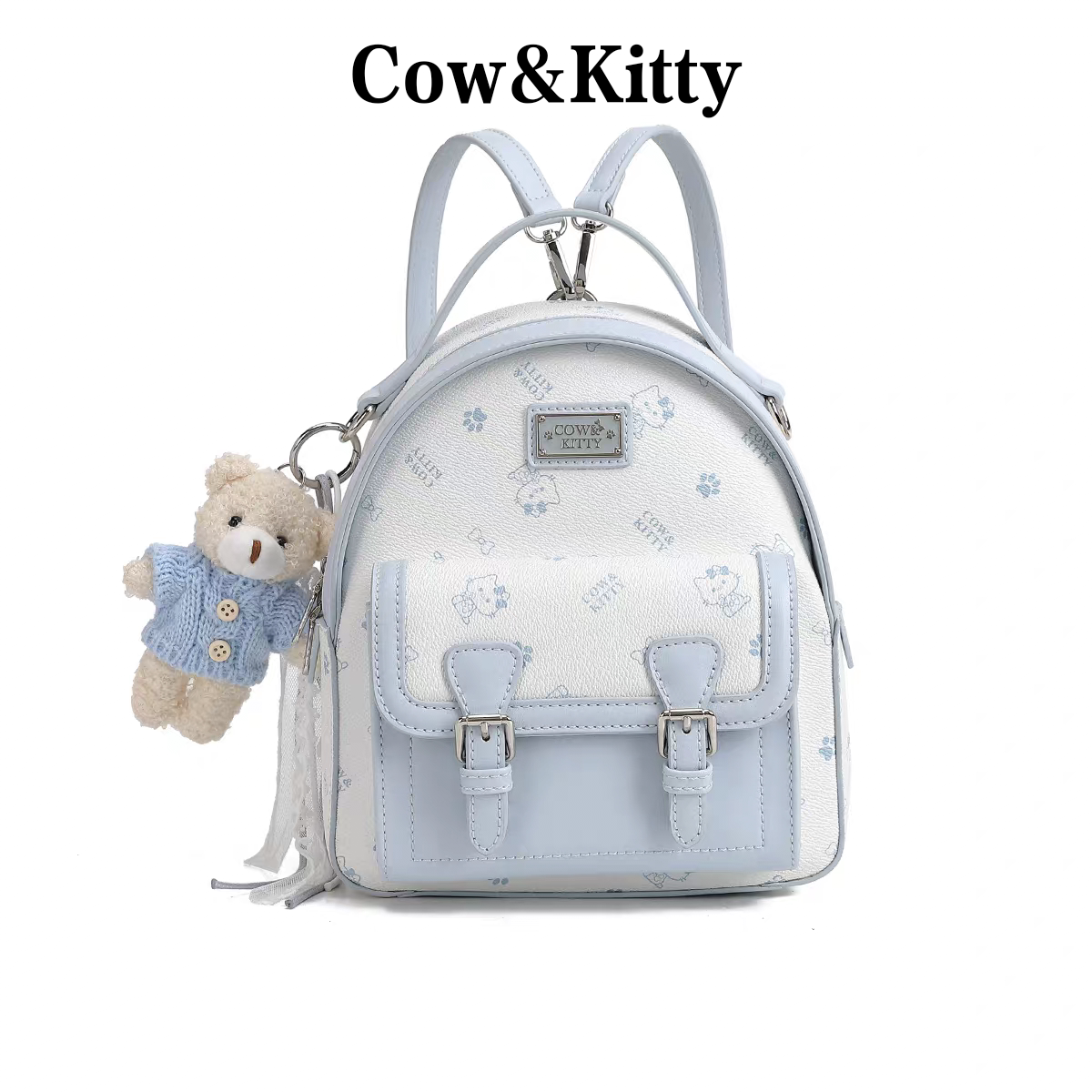 Cow&Kitty双肩包女2026新款学院迷你少女卡通休闲小背包高级质感