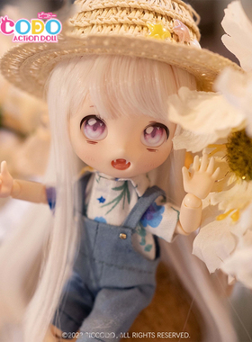 Piccodo现货 原创正版喵叽头 可动人偶素头娃头12分1:12bjd头