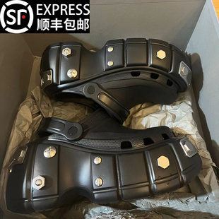 巴黎洞洞鞋 厚底情侣踩屎感包头拖鞋 男女款 夏季 潮 2025新款 官方正品