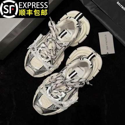 香港正品3XL老爹鞋男女款2025冬季爆款做旧九代厚底鞋休闲运动鞋