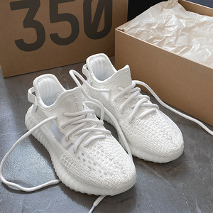 广椰子350男鞋女满天星冬季OG YEEZY莆田2023新款透气运动休闲鞋