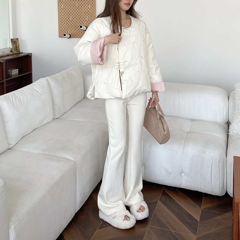 离不开细腿裤了显腿长休闲长裤