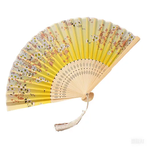 扇子小扇中国风汉服女随身古风儿童折扇舞蹈折叠跳舞旗袍夏日