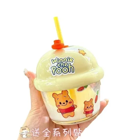 水杯可爱冷水杯吸管杯网红水杯墩墩儿童吸管杯新款咖啡迷你杯便携